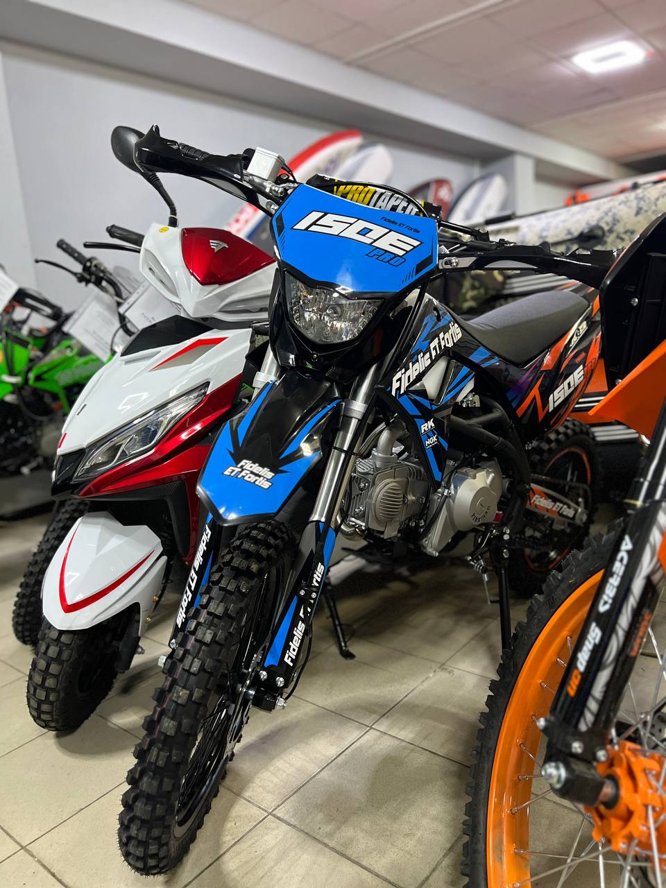 Мотоцикл (питбайк) PROMAX FIDET (ФАЙДЕТ) 190E PRO 17/14 в Хабаровске