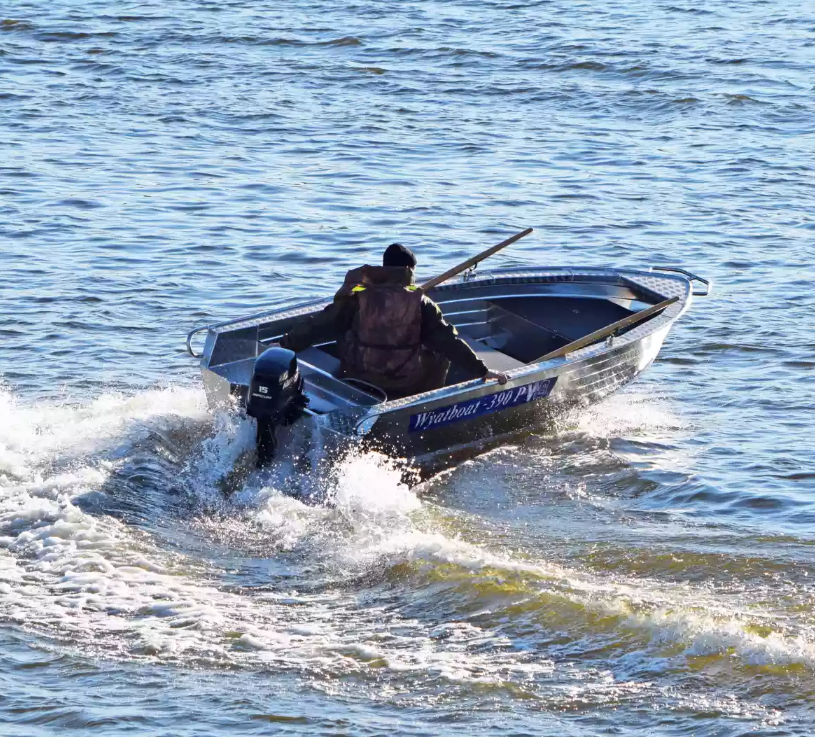Алюминиевая лодка Wyatboat-390 P в Хабаровске