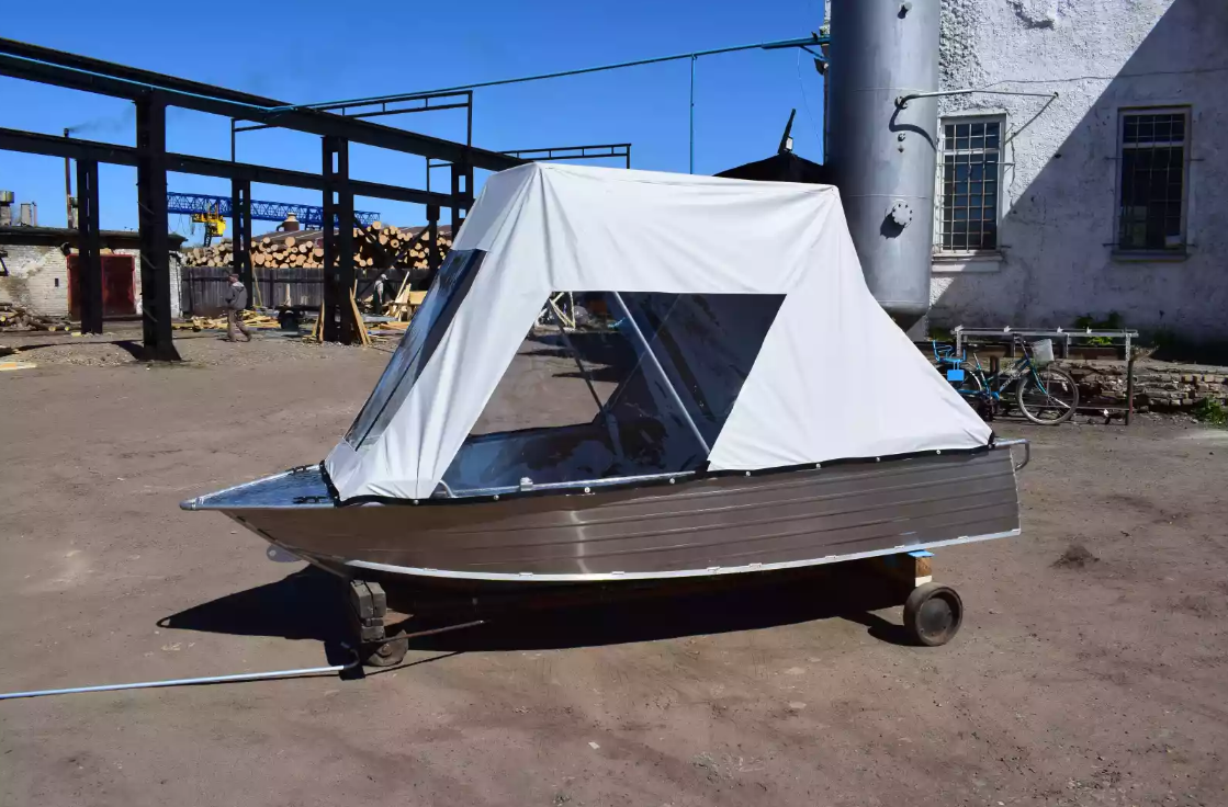 Алюминиевая лодка Wyatboat-390 У в Хабаровске