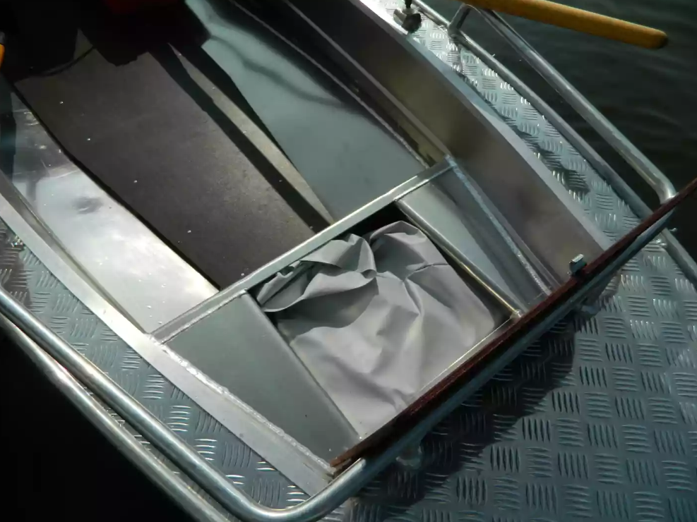 Алюминиевая лодка Wyatboat-390 У в Хабаровске