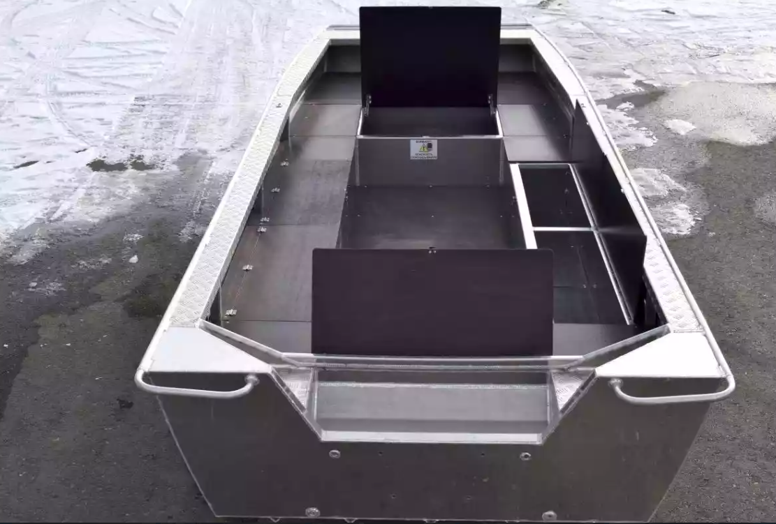 Алюминиевая лодка Wyatboat-490 Jonboat в Хабаровске