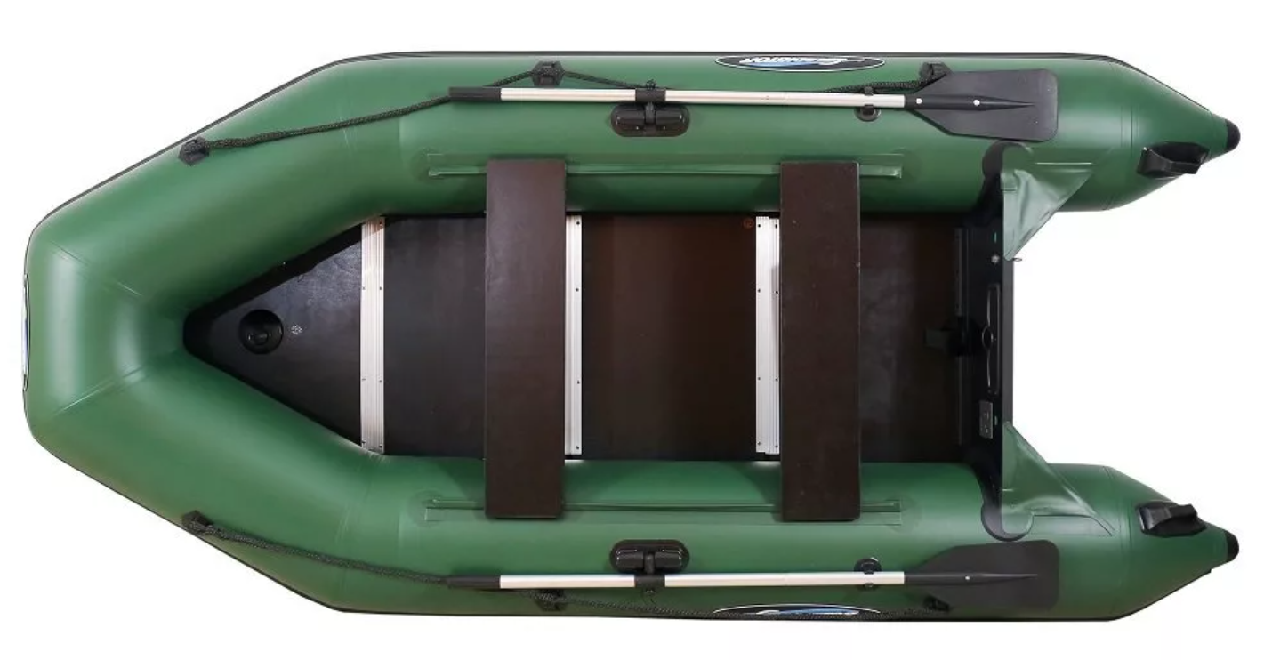 МОТОРНО-ГРЕБНАЯ ЛОДКА ПВХ GLADIATOR A 280 ТК С ФАНЕРНЫМ ДНОМ в Хабаровске