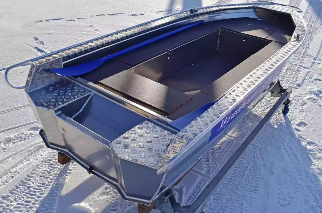 Алюминиевая лодка Wyatboat-370 РМ в Хабаровске