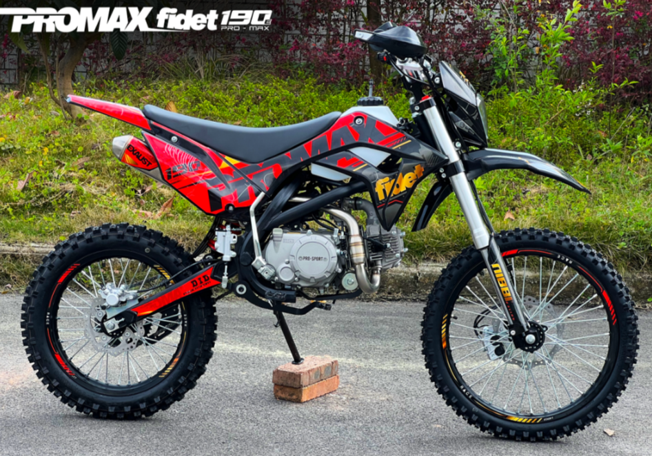 Мотоцикл (питбайк) PROMAX FIDET (ФАЙДЕТ) 190E MAX PRO LUX 19/16 в Хабаровске