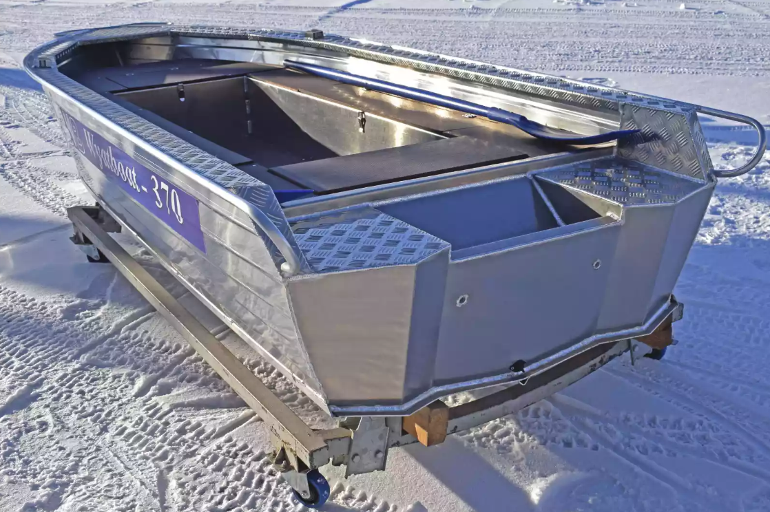 Алюминиевая лодка Wyatboat-370 РМ в Хабаровске