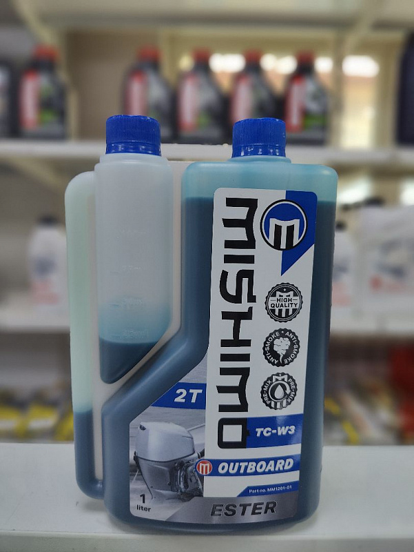Масло MISHIMO 2T OUTBOARD (ESTER) полусинтетика 1 л в Хабаровске