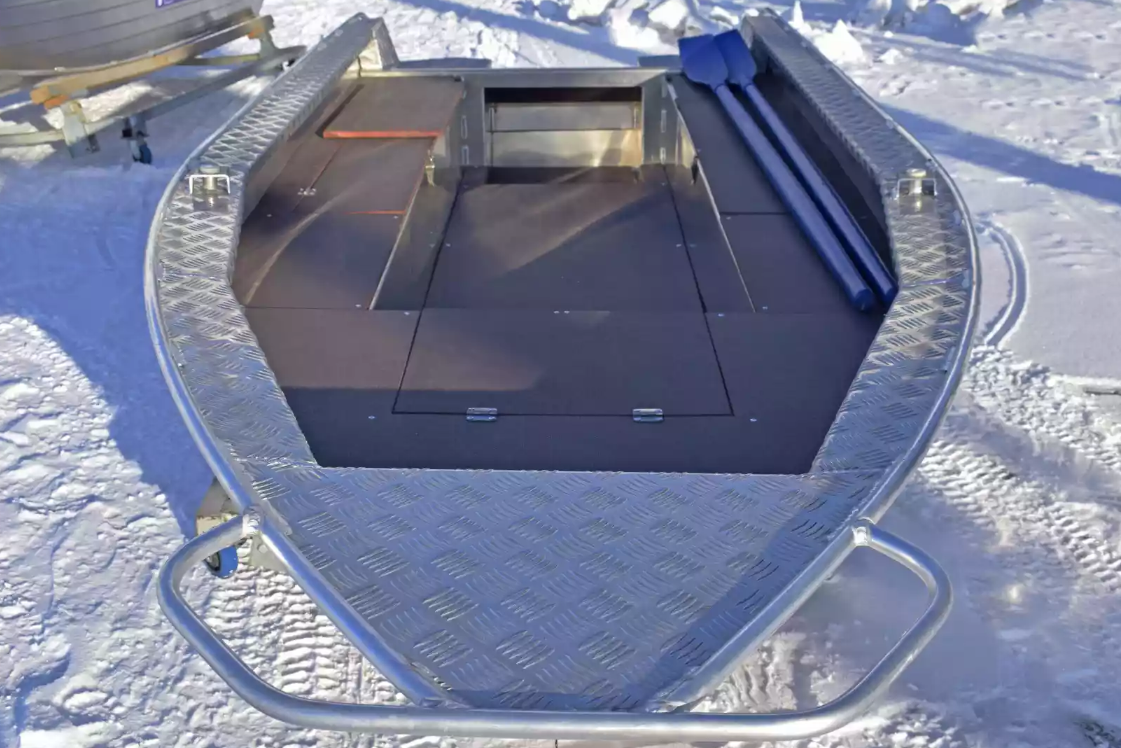 Алюминиевая лодка Wyatboat-370 РМ в Хабаровске