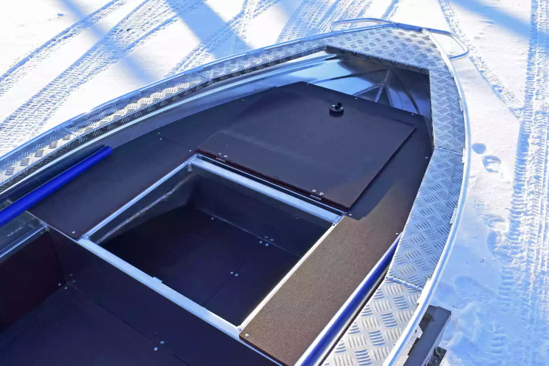 Алюминиевая лодка Wyatboat-370 Р FISH в Хабаровске