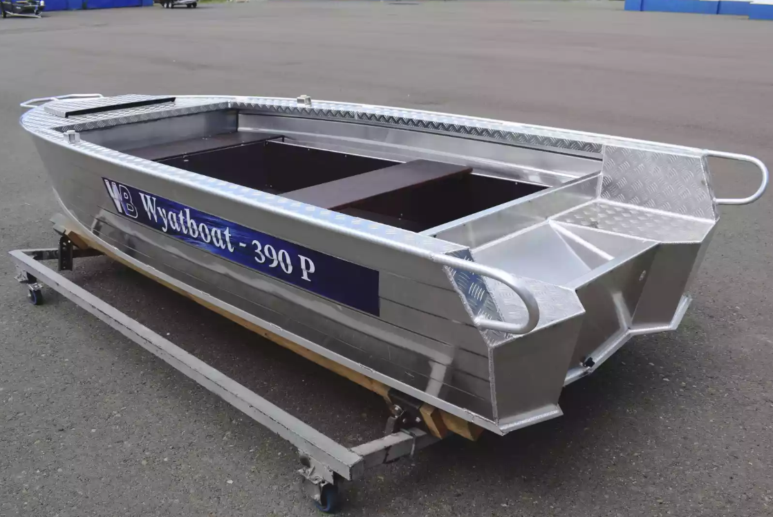 Алюминиевая лодка Wyatboat-390Р PRO в Хабаровске