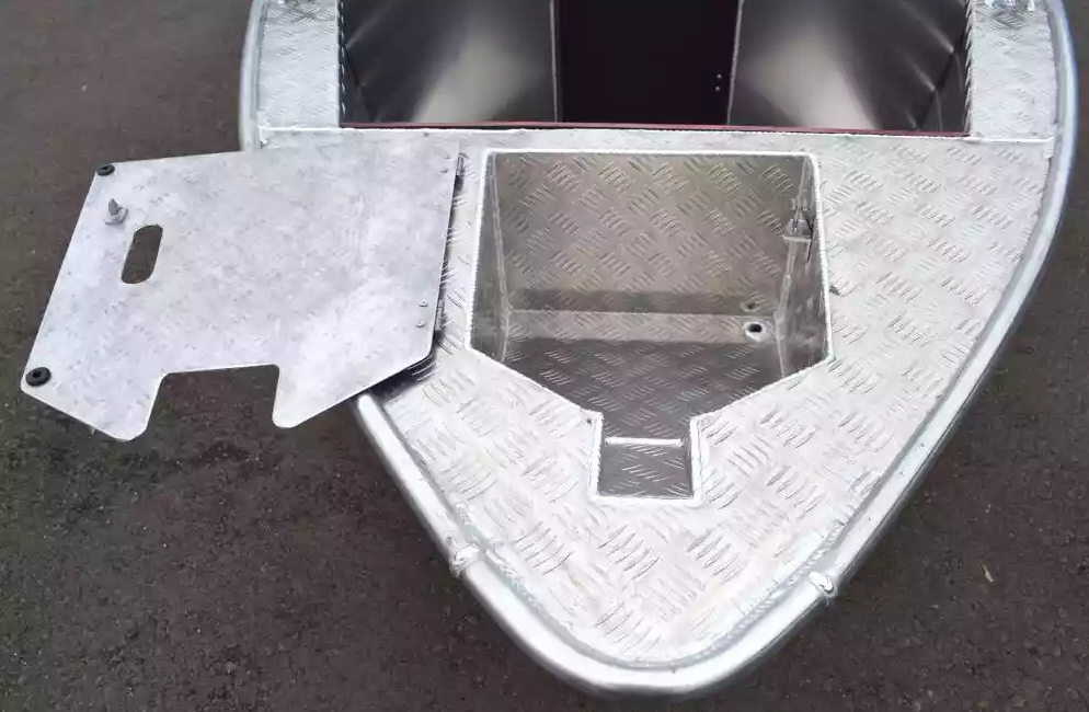 Алюминиевая лодка Wyatboat-390 DCM Увеличенный борт в Хабаровске