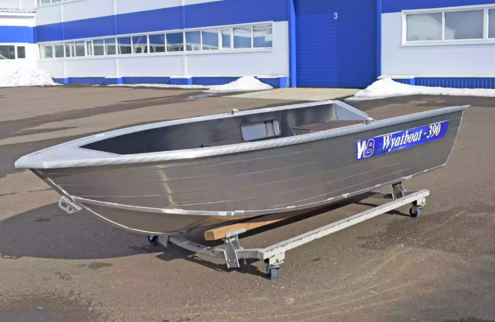 Алюминиевая лодка Wyatboat-390 Р NEW в Хабаровске