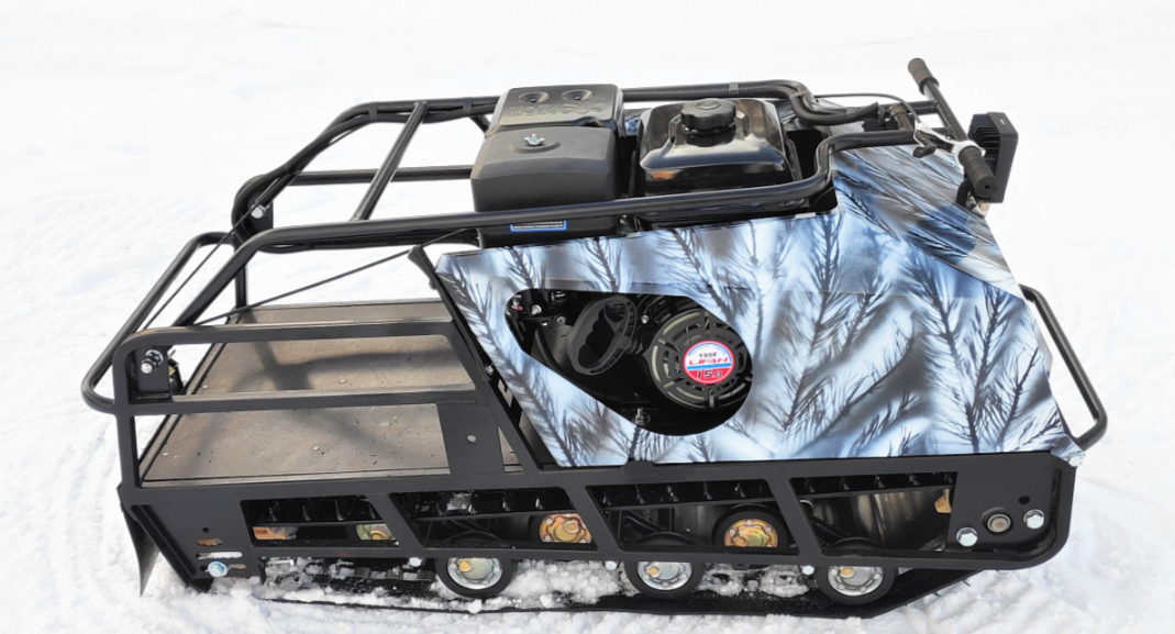 Мотобуксировщик Irondog (Железная собака) M500 20  Камуфляж Охотник в Хабаровске