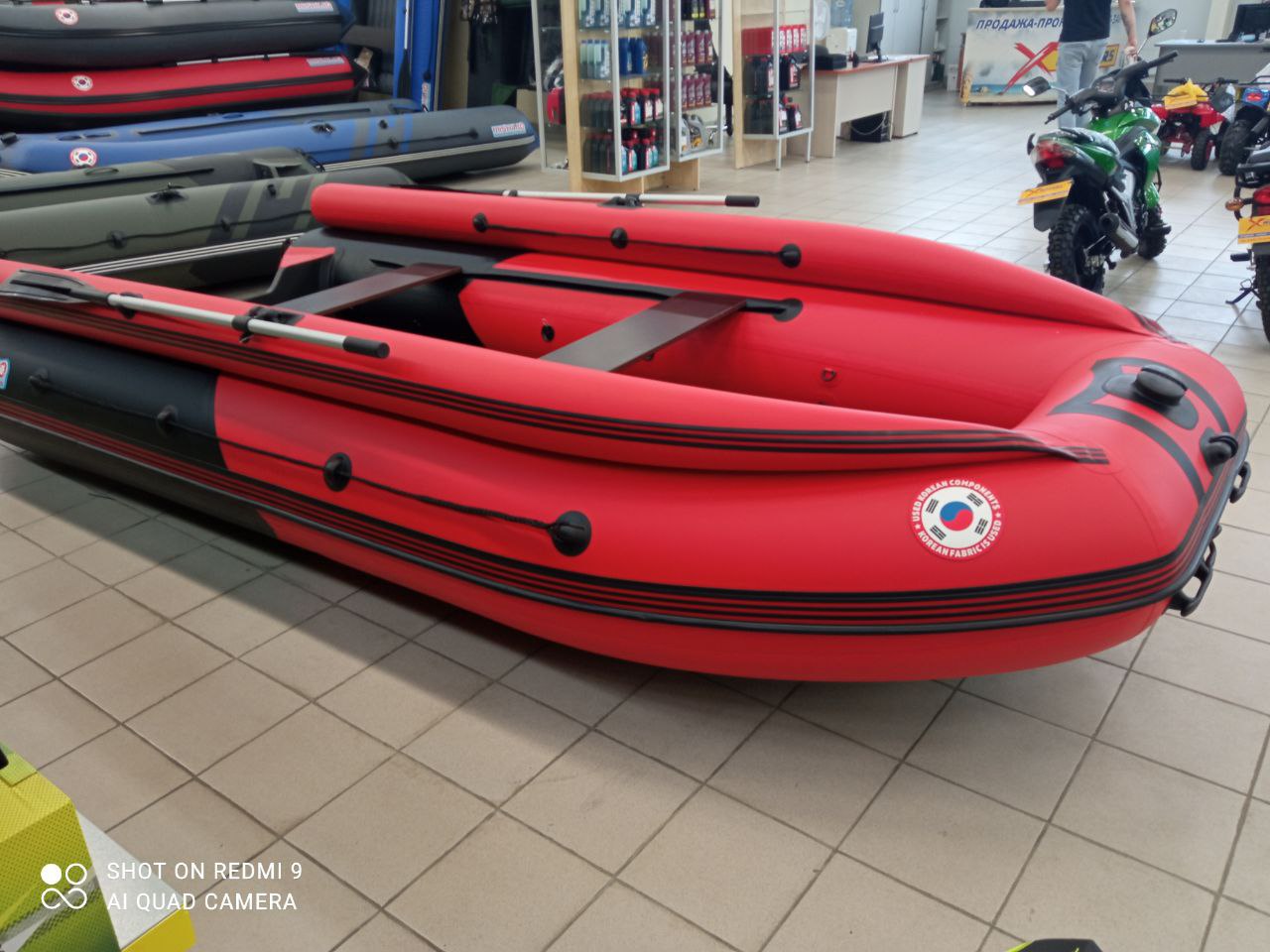 Лодка MISHIMO RIVER FJET PRO 430  под водомет в Хабаровске