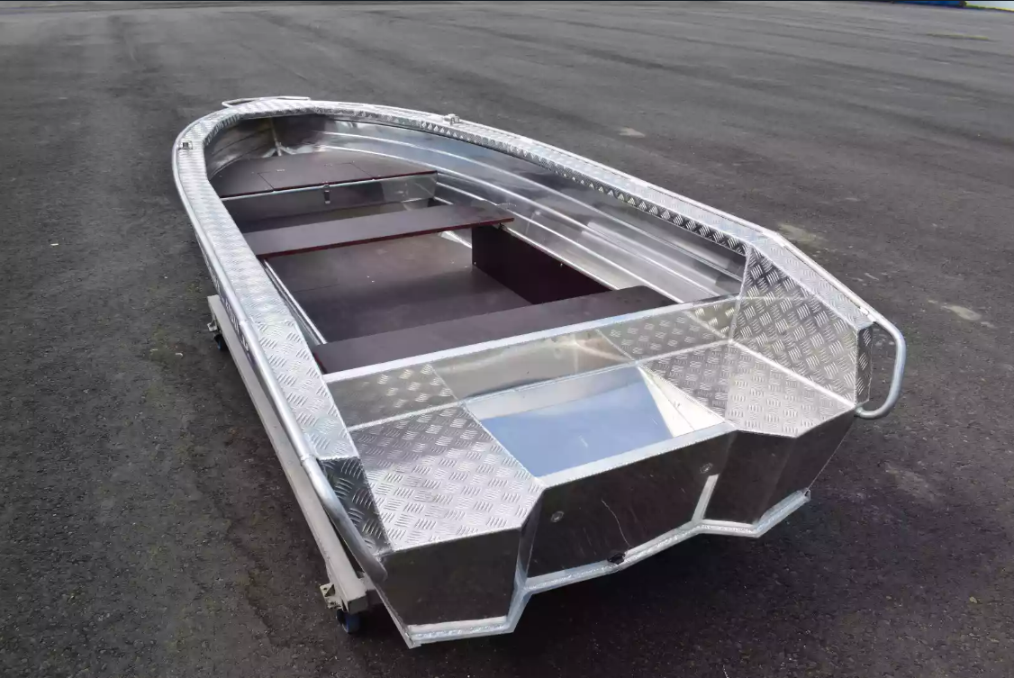 Алюминиевая лодка Wyatboat-390Р Увеличенный борт в Хабаровске