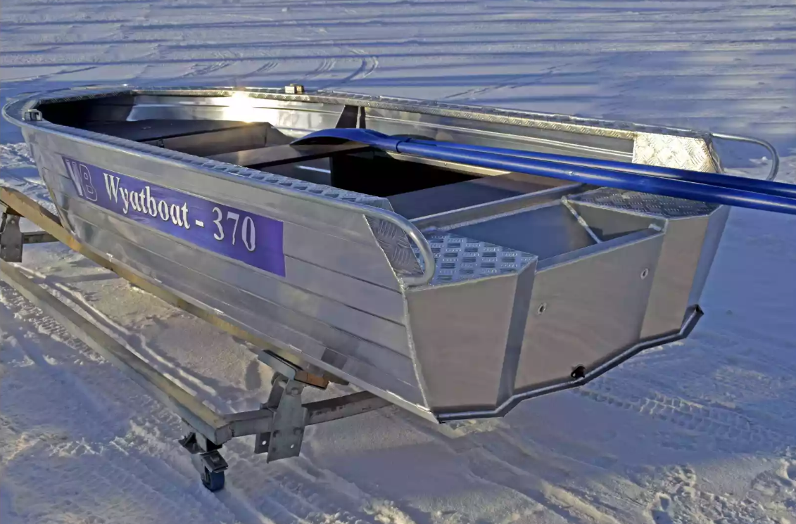 Алюминиевая лодка Wyatboat-370 Р в Хабаровске
