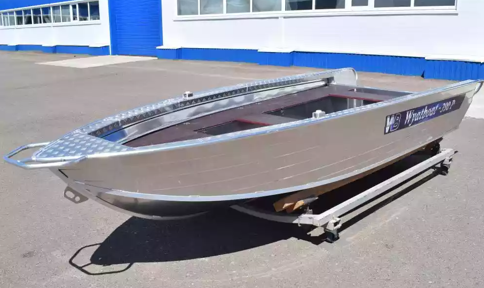 Алюминиевая лодка Wyatboat-390РМ в Хабаровске