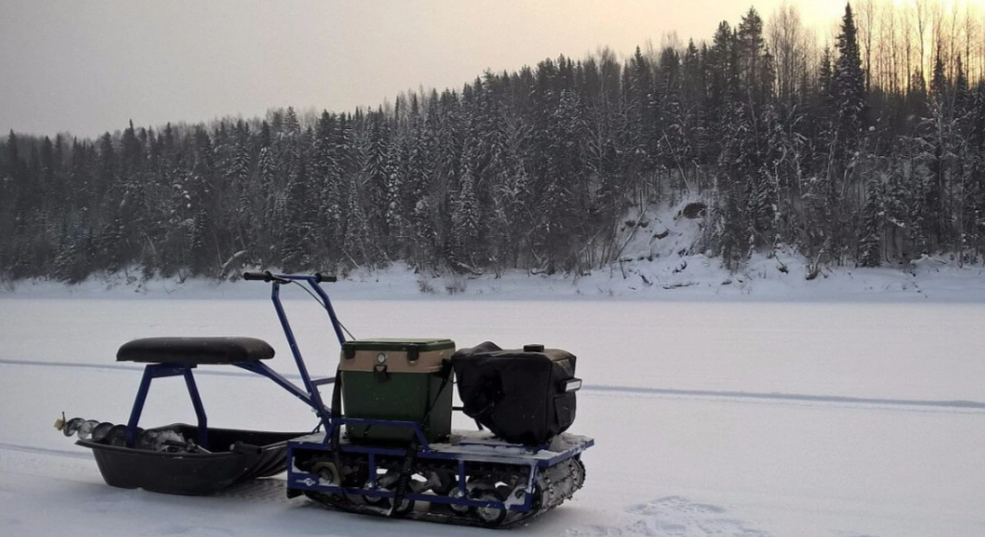 Мотобуксировщик Альбатрос-L 6.5 с фарой в Хабаровске