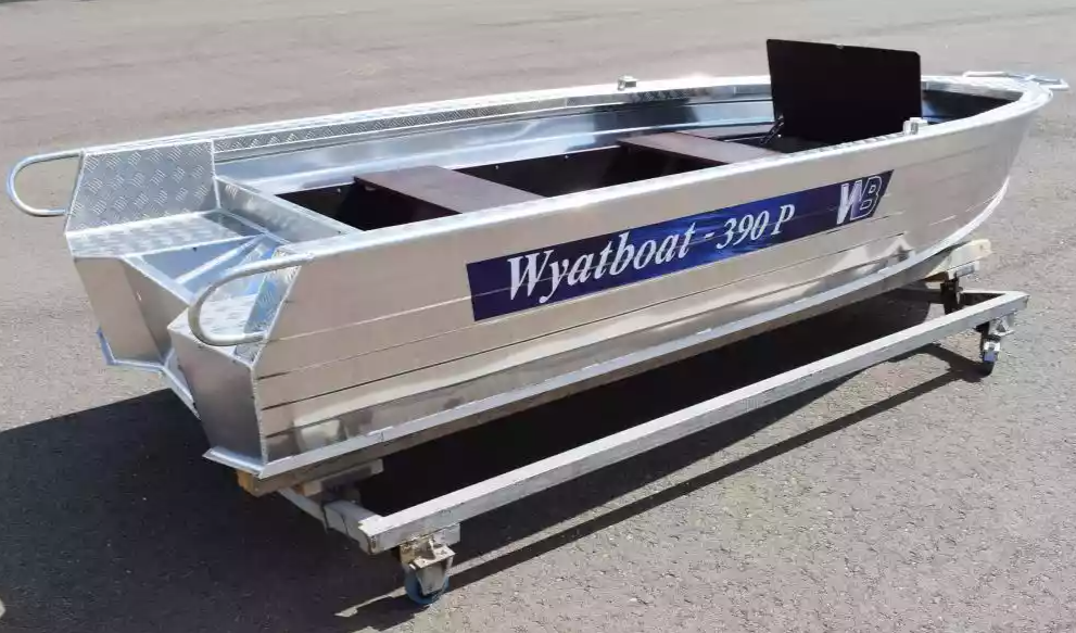 Алюминиевая лодка Wyatboat-390Р Fish в Хабаровске