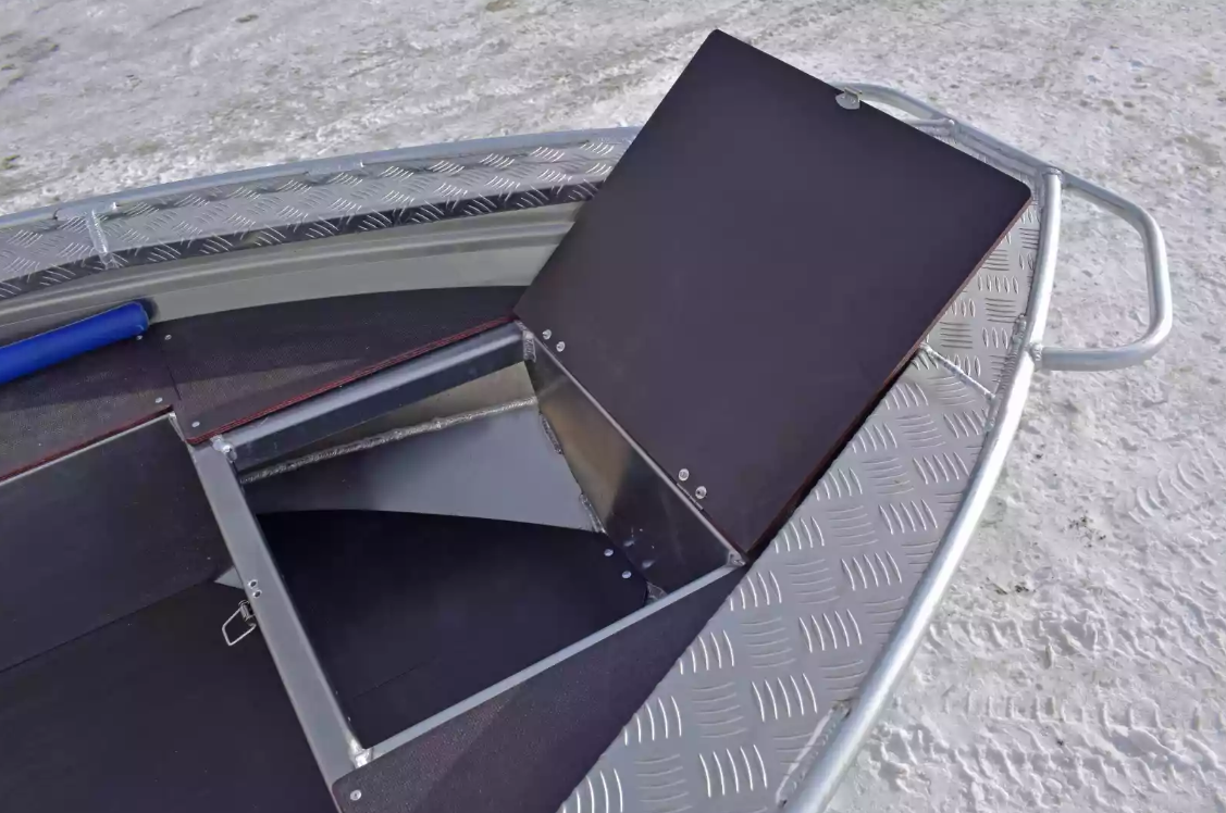 Алюминиевая лодка Wyatboat-340 РМ в Хабаровске