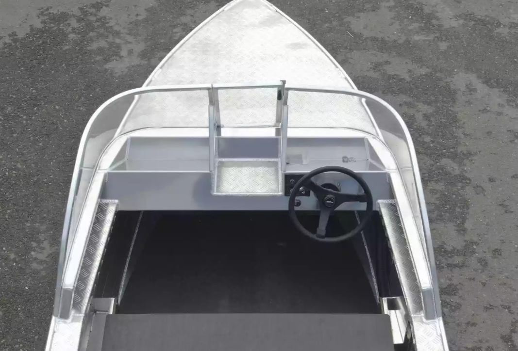 Алюминиевая лодка Wyatboat-390 Pro в Хабаровске