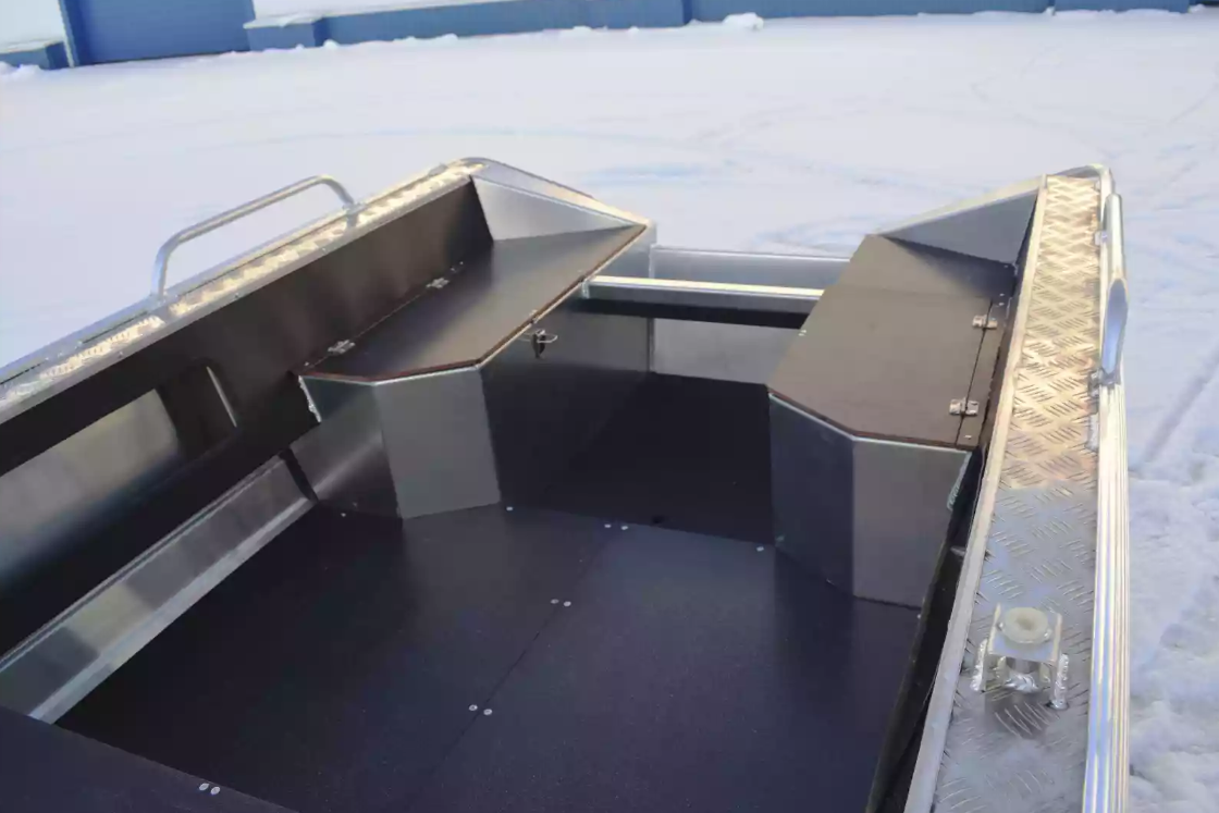 Алюминиевая лодка Wyatboat-370 в Хабаровске