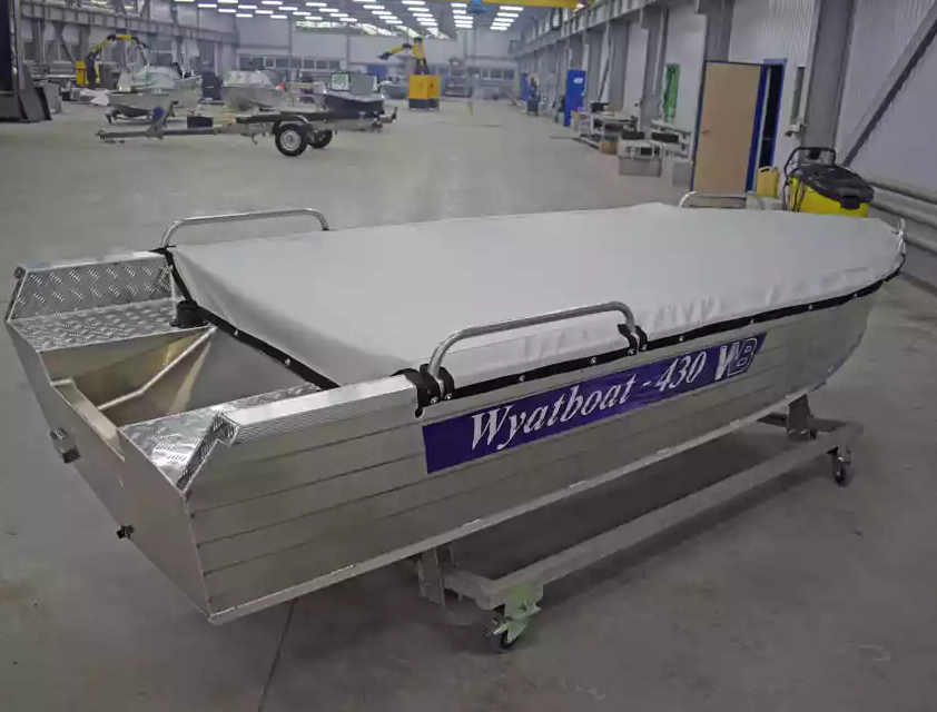 Алюминиевая лодка  Wyatboat-430 Р в Хабаровске