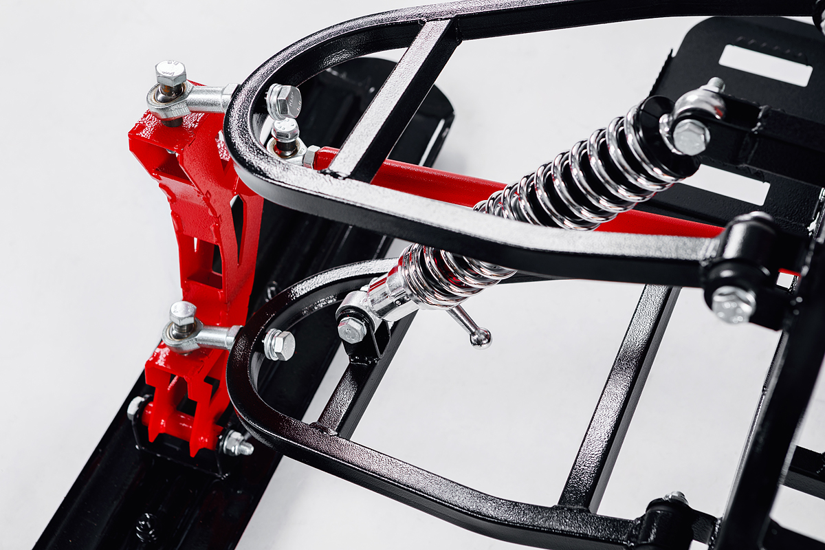 Лыжный модуль IKUDZO с подогревом ручек пластиковые лыжи в Хабаровске