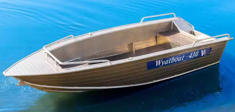 Алюминиевая лодка  Wyatboat-430М в Хабаровске