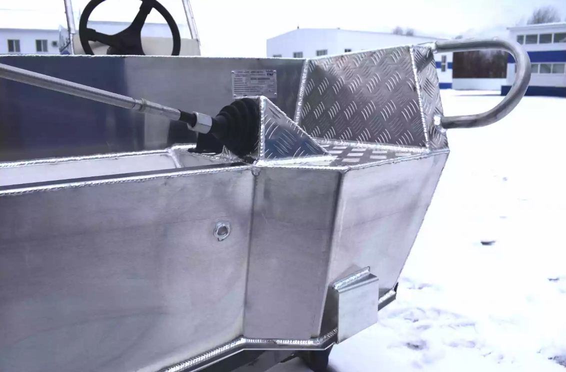 Алюминиевая лодка Wyatboat-390 C в Хабаровске