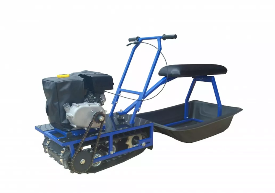 Мини-мотобуксировщик Альбатрос-М с фарой в Хабаровске