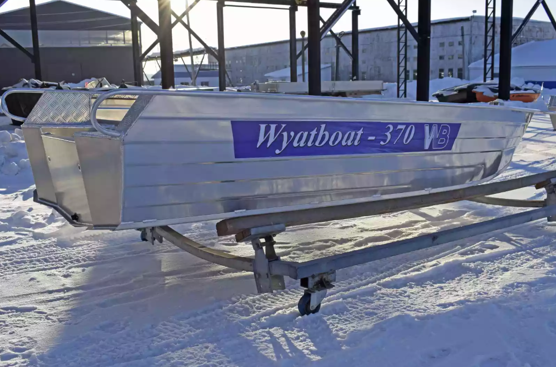 Алюминиевая лодка Wyatboat-370 Р в Хабаровске