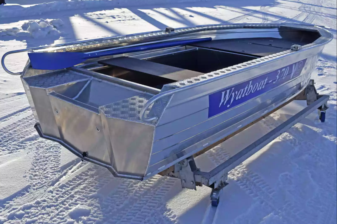 Алюминиевая лодка Wyatboat-370 Р FISH в Хабаровске