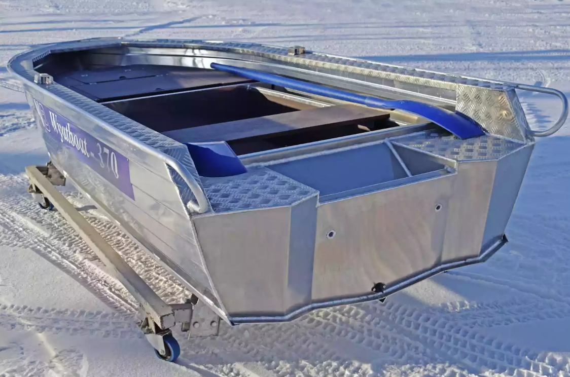Алюминиевая лодка Wyatboat-370 Р FISH в Хабаровске