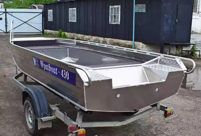 Алюминиевая лодка  Wyatboat-430 Master в Хабаровске