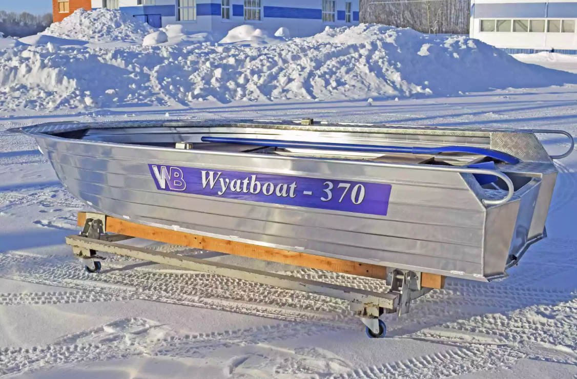 Алюминиевая лодка Wyatboat-370 Р FISH в Хабаровске