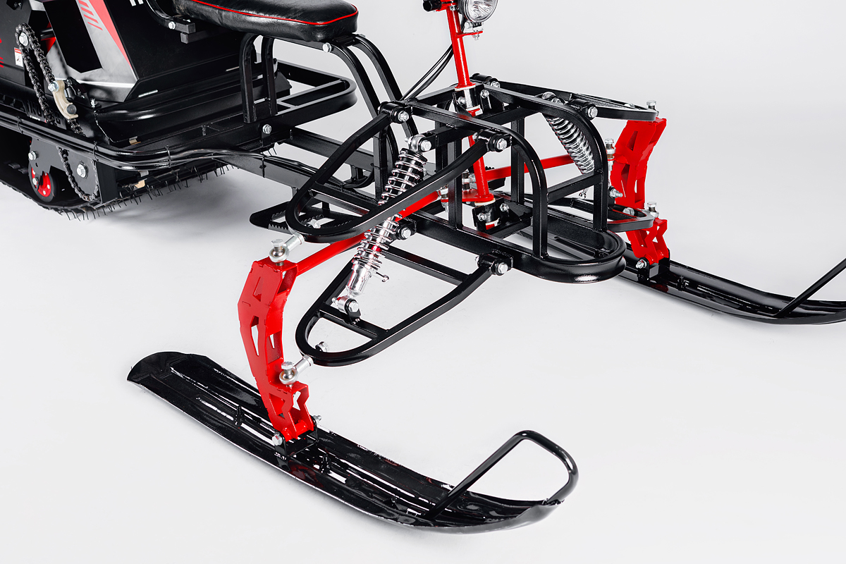 Лыжный модуль IKUDZO с подогревом ручек пластиковые лыжи в Хабаровске