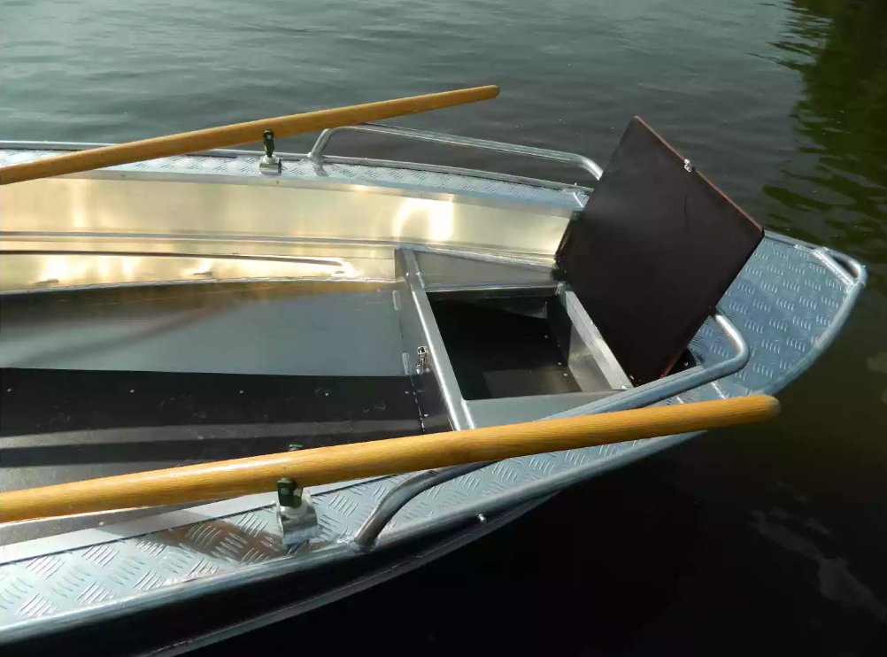 Алюминиевая лодка Wyatboat-390 У в Хабаровске