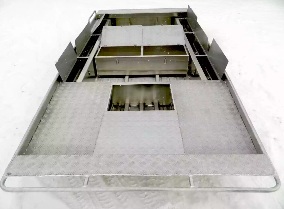 Алюминиевая лодка Wyatboat-390 Jonboat в Хабаровске