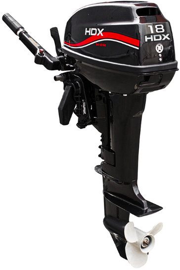 Лодочный мотор 2-х тактный HDX R series TE 18 BMS в Хабаровске