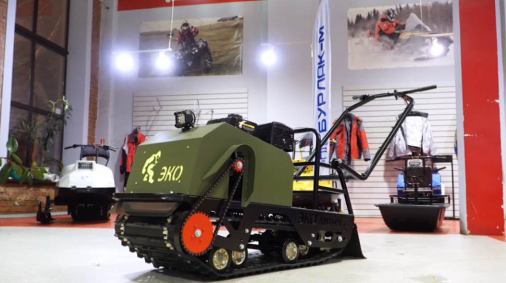 Мотобуксировщик ЭКО-Мини 15 лс (рама цельнометаллическая гнутая) в Хабаровске