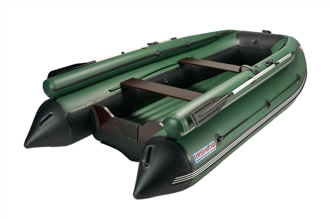 КОМПЛЕКТ ЛОДКА MISHIMO FAMILY LITE 370 + МОТОР MARLIN MP 9.9 AMHS PROLINE FORCE в Хабаровске