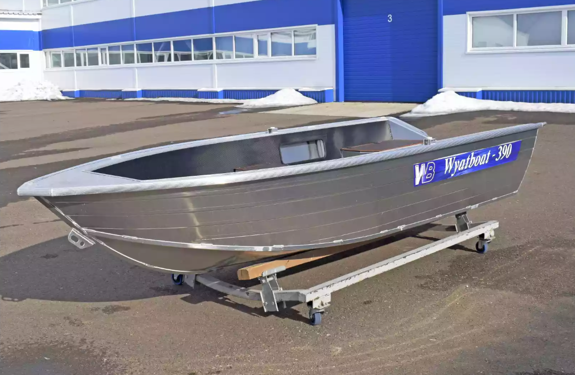 Алюминиевая лодка Wyatboat-390 Р NEW в Хабаровске
