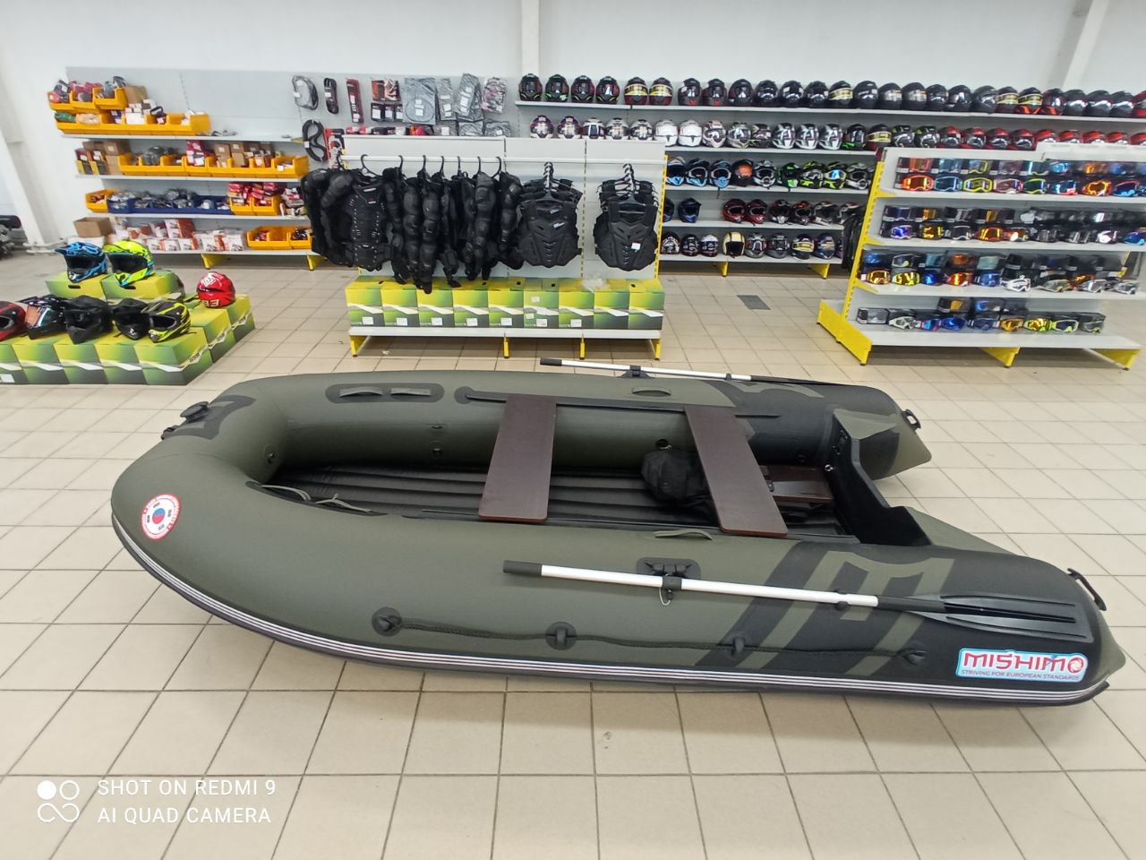 Лодка MISHIMO RIVER JET 430 под водомет в Хабаровске