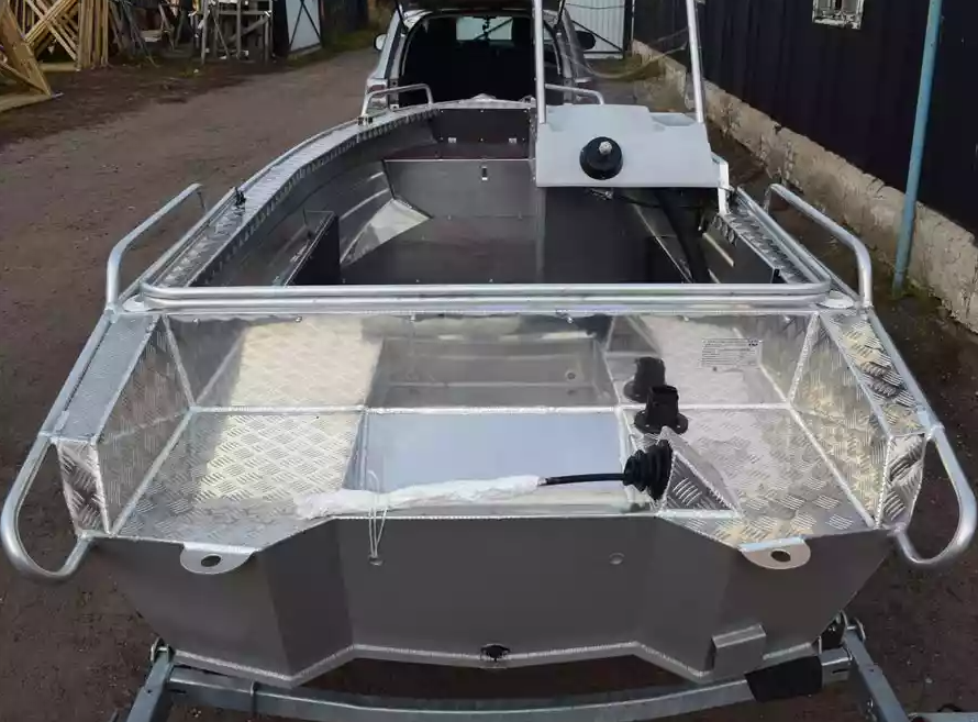 Алюминиевая лодка Wyatboat-390 C в Хабаровске