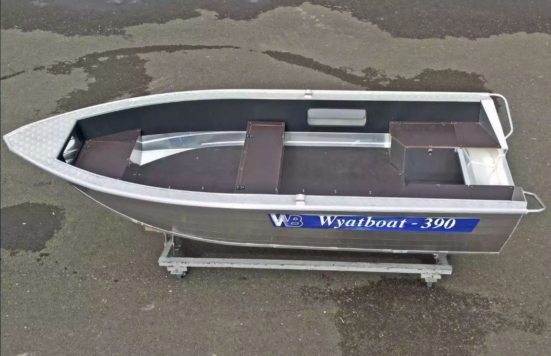 Алюминиевая лодка Wyatboat-390 Р NEW в Хабаровске