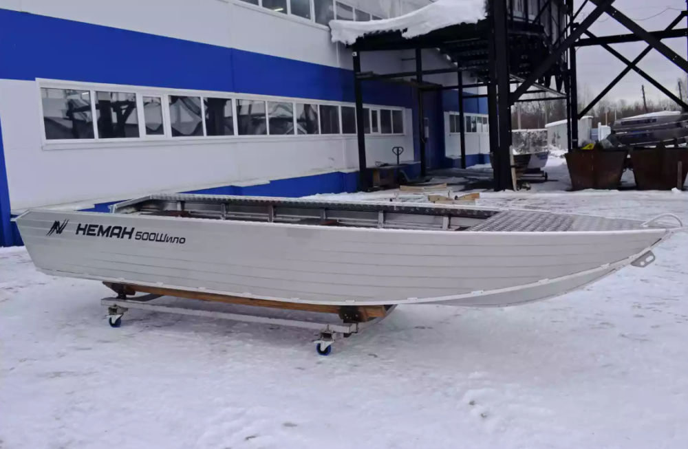 Алюминиевая лодка Neman-500 Шило в Хабаровске