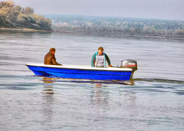 Стеклопластиковая лодка Wyatboat 430 тримаран в Хабаровске