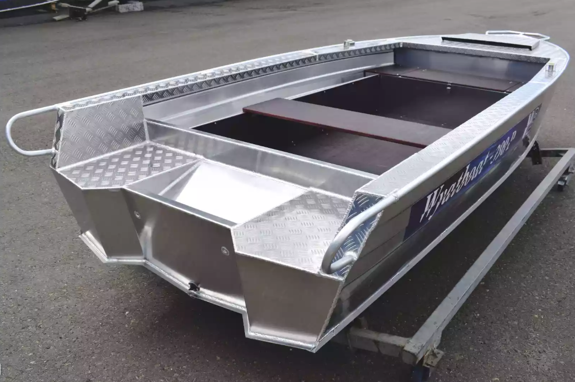 Алюминиевая лодка Wyatboat-390Р PRO в Хабаровске