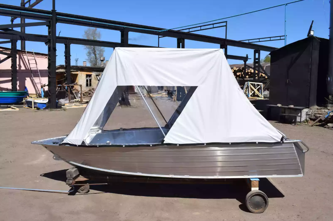 Алюминиевая лодка Wyatboat-390 У в Хабаровске