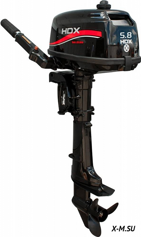 Лодочный мотор 2-х тактный HDX R series T 5,8 BMS в Хабаровске